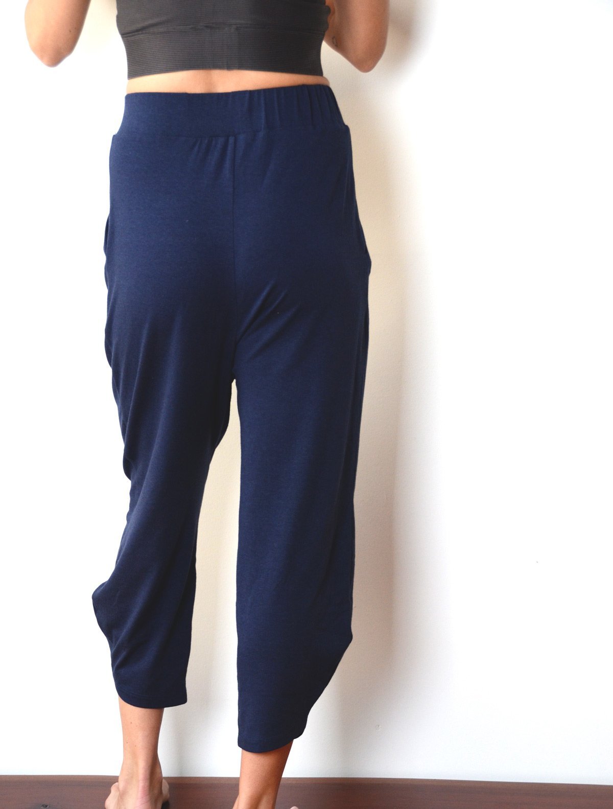 LoyisViDion Mens Pants Clearance Men'S Solid Color Cotton Hemp Large Harem  Pants Wide Leg Pants Navy 18(XXXXXL) - Walmart.com